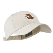 Hawk Head Mascot Embroidered Cap