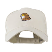 Hawk Head Mascot Embroidered Cap