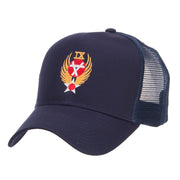 Air Force 9th Command Embroidered Mesh Cap