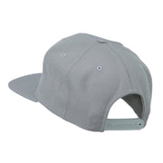 Flat Bill Hip Hop Casual Blood Embroidered Cap