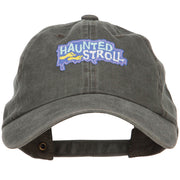 Halloween Haunted Stroll Patched Unstructured Cap