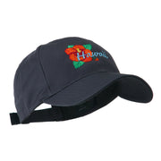 USA State Flower Hawaii Hibiscus Embroidery Cap