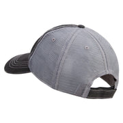 Licensed Army Aviator Veteran Embroidered Low Profile Special Cotton Mesh Cap - Black OSFM