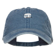 Mini Camper Embroidered Washed Cap