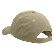 Cartoon Spider Tarantula Embroidered Low Profile Pet Spun Washed Cap - Khaki OSFM