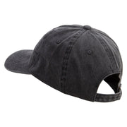 Space Arcade Embroidered Cotton Twill Premium Pigment Dyed Cap - Black OSFM