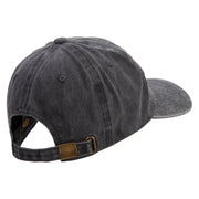 Space Arcade Embroidered Cotton Twill Premium Pigment Dyed Cap - Black OSFM