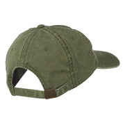 Hole in One Embroidered Washed Cap