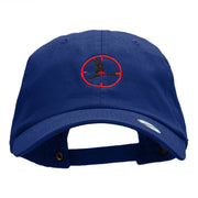 Crane Hunter Embroidered Washed Cap