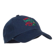 Have a Holly Jolly Embroidered Pet Spun Cap