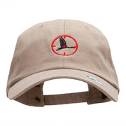 Crane Hunter Embroidered Washed Cap