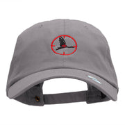 Crane Hunter Embroidered Washed Cap