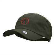 Crane Hunter Embroidered Washed Cap