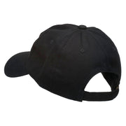 K Heart Symbol Embroidered Washed Cap