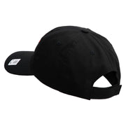 US Marine Corps Semper Fi Embroidered 6 Panel Unstructured Cotton Twill Cap Made in USA - Black OSFM