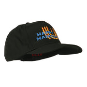 Happy Hanukkah Candles Embroidered Cap