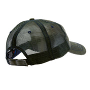 Mountain Hiking Embroidered Low Profile Special Cotton Mesh Cap