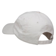 K Heart Symbol Embroidered Washed Cap