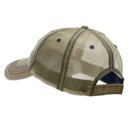 Mountain Hiking Embroidered Low Profile Special Cotton Mesh Cap