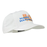 Happy Hanukkah Candles Embroidered Cap