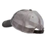 Mountain Hiking Embroidered Low Profile Special Cotton Mesh Cap