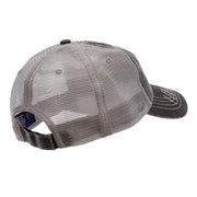 Mountain Hiking Embroidered Low Profile Special Cotton Mesh Cap