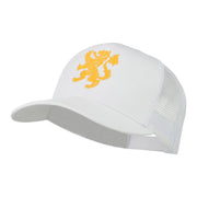 Heraldic Lion Embroidered Cap