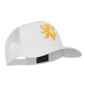 Heraldic Lion Embroidered Cap