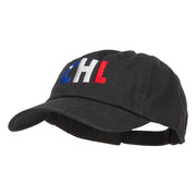 Chile CHL Flag Embroidered Low Profile Cap