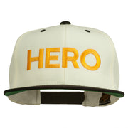 Halloween Hero Embroidered Snapback Cap