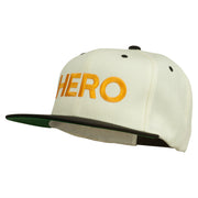 Halloween Hero Embroidered Snapback Cap