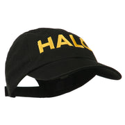 HALO Embroidered Low Profile Washed Cap