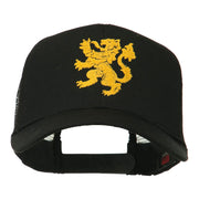 Heraldic Lion Embroidered Cap