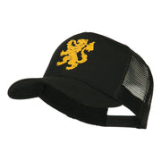 Heraldic Lion Embroidered Cap