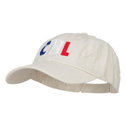 Chile CHL Flag Embroidered Low Profile Cap