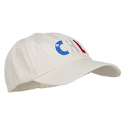 Chile CHL Flag Embroidered Low Profile Cap