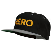 Halloween Hero Embroidered Snapback Cap