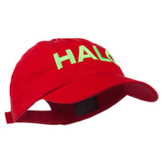 HALO Embroidered Low Profile Washed Cap