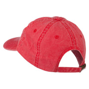 Golf 19th Hole Embroidered Washed Cap