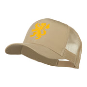 Heraldic Lion Embroidered Cap