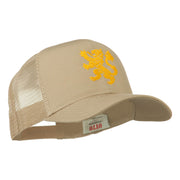 Heraldic Lion Embroidered Cap