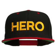 Halloween Hero Embroidered Snapback Cap