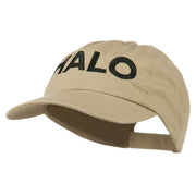 HALO Embroidered Low Profile Washed Cap