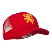 Heraldic Lion Embroidered Cap