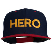 Halloween Hero Embroidered Snapback Cap