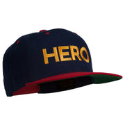 Halloween Hero Embroidered Snapback Cap