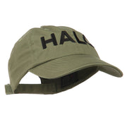 HALO Embroidered Low Profile Washed Cap