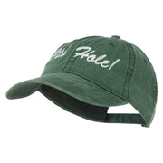 Golf 19th Hole Embroidered Washed Cap