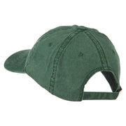 Golf 19th Hole Embroidered Washed Cap