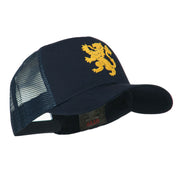 Heraldic Lion Embroidered Cap